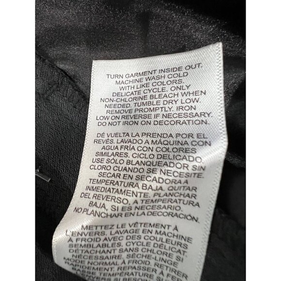 NWT Habitual Size M Pull on Trousers Ankle Pants Embellished Black MSRP $168 - Picture 11 of 13